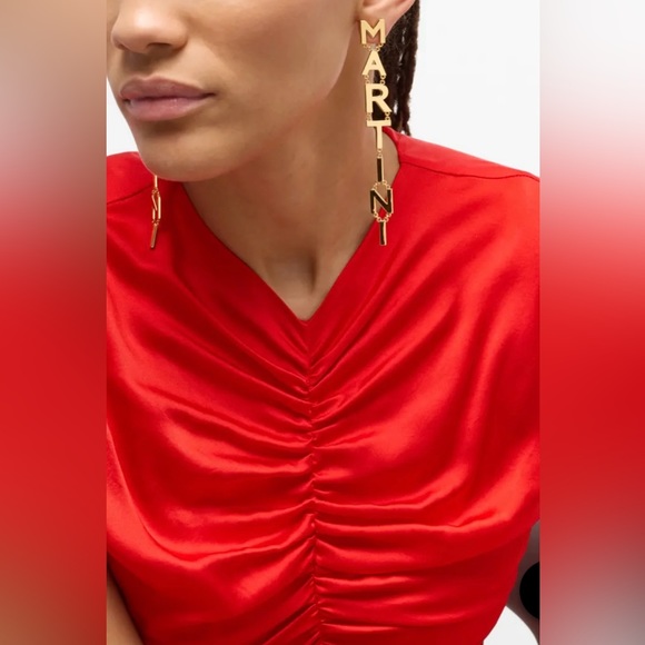 FINAL SALE Retrofete Martini Earrings - Picture 7 of 13